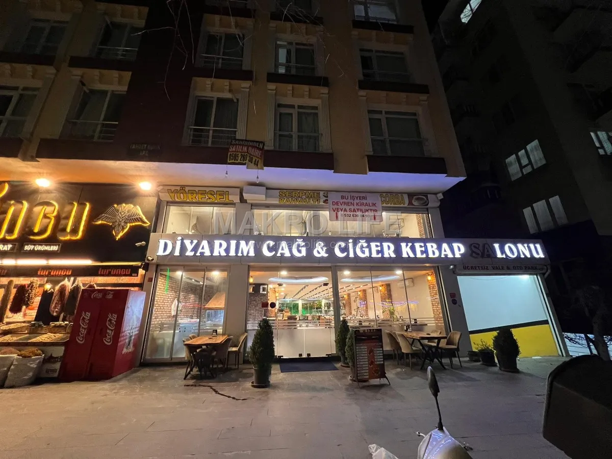 OFİS İSTASYON CADDESİNDE DTSO KARŞISINDA CADDE MAĞAZALI SATILIK İŞYERİ